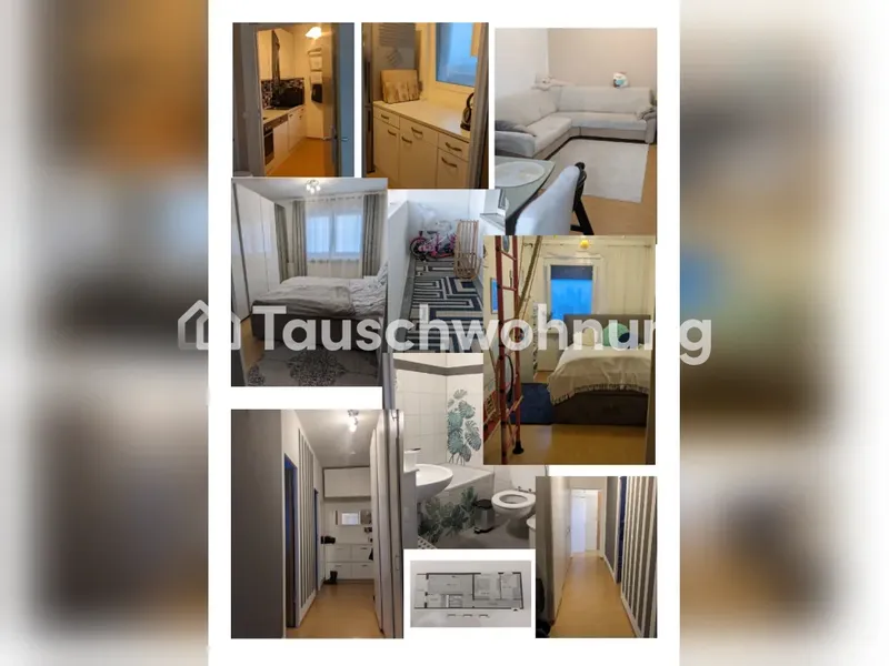 Tauschwohnung: tausche 3-Zimmer gegen  4/5-Zimmer-Wohnung mit 2 Bäder — photo 1